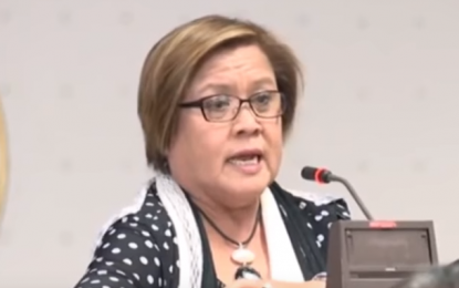 <p>Senator Leila de Lima</p>
